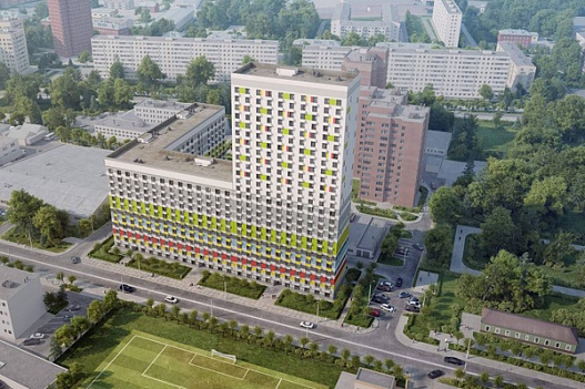 Photo: ЖК Краснознаменская 17